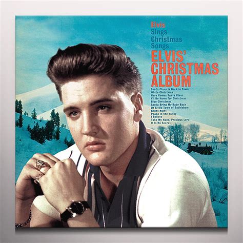 Elvis Christmas Album Vinyl Record Limited Edition 180 Gram