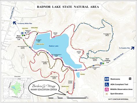 31 Radnor Lake Trail Map Maps Database Source