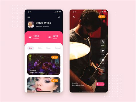 Video Streaming Mobile App Ui Kit Template By Hoangpts On Dribbble