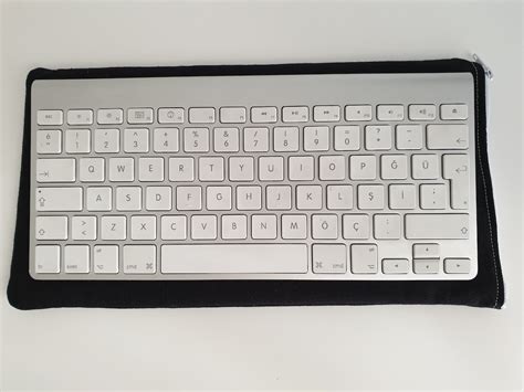 All Black Apple Magic Keyboard Sleeve Case Wireless Etsy