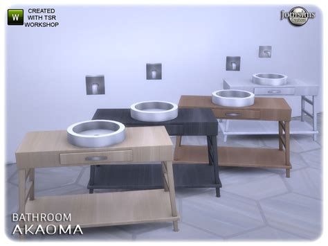 The Sims Resource Akaoma Bathroom Sink1