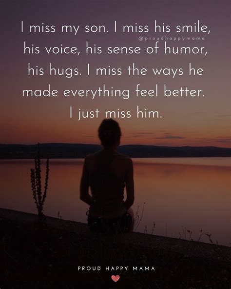 50 Heartfelt Missing Son Quotes And Sayings With Images