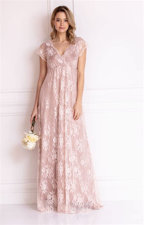 You should factor in the time of the event and the location to make your decision. Evangeline Evening Gown (Blush) - Wedding Dresses, Evening ...
