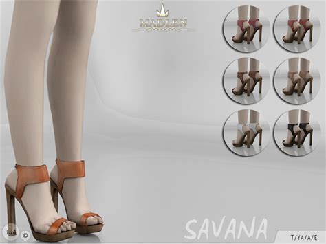Women Shoes High Heel Sandals The Sims 4 P4 Sims4 Clove Share