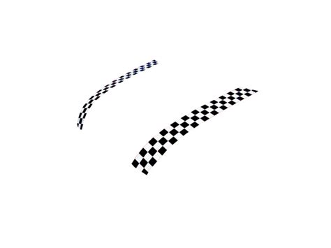 Bonnet Stripes Checkered Magnetic Gen1 Mini Cooper