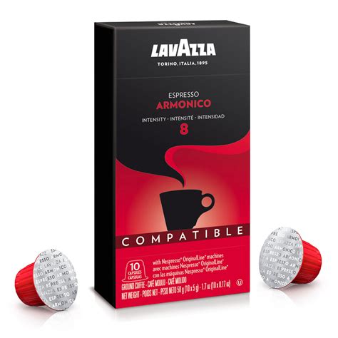 Lavazza Armonico Nespresso Coffee Capsules 10 Count Home And Garden