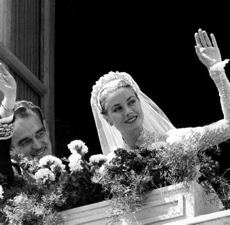 Monaco Die Hochzeit Von Grace Kelly Und Fürst Rainier Bilder And Fotos