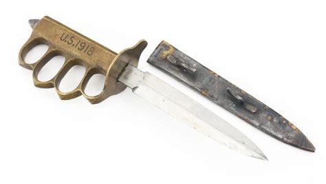 Sold Price Wwi Us Army Model 1918 Trench Knife By Au Lion January 4