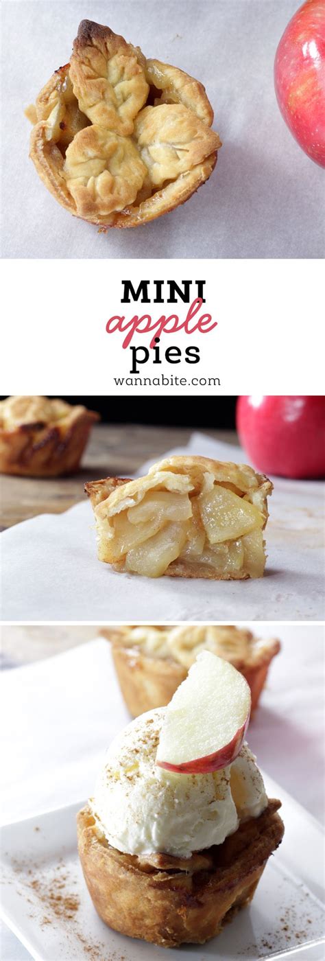 Grandma S Mini Apple Pies Wanna Bite Recipe Mini Apple Pies Fruit Recipes Dessert Bites