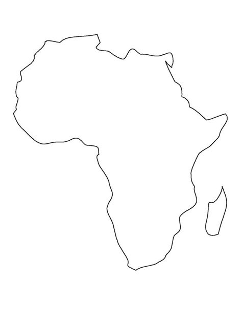 1000 images about afrika on pinterest. Printable Map of Africa | Preschool | Pinterest | Africa map, Africa and Africa tattoos