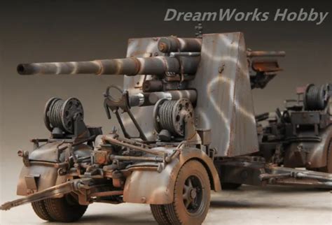 Award Winner Built Dragon 135 German 88cm Flak36 Artillery 88mm Gun