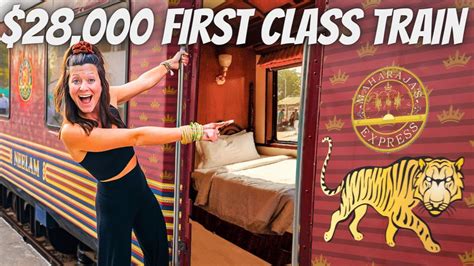 we boarded india s 28 000 luxury train maharajas express 7 day journey youtube