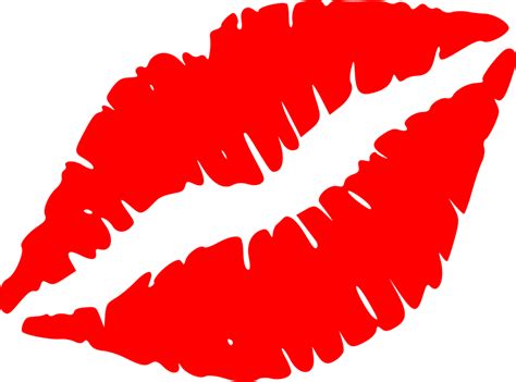 Besos Vectoriales Besos Labios Clipart Labios De Dibujos Animados Beso