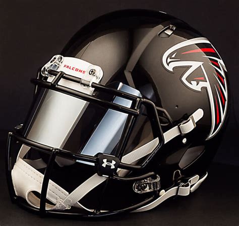 Custom Atlanta Falcons Full Size Nfl Riddell Speed Football