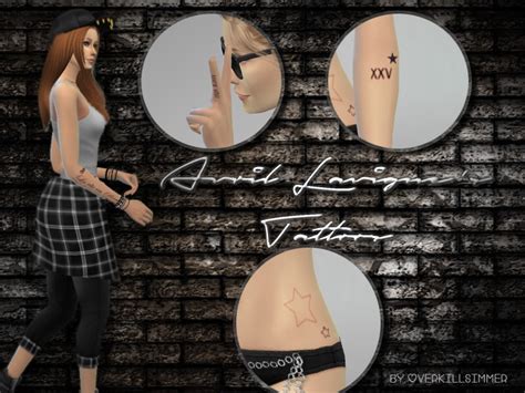 Overkill Simmers Tattoos Set