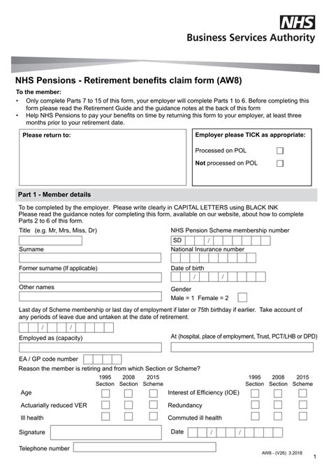 Form Aw8 Fill Out Sign Online And Download Fillable Pdf United