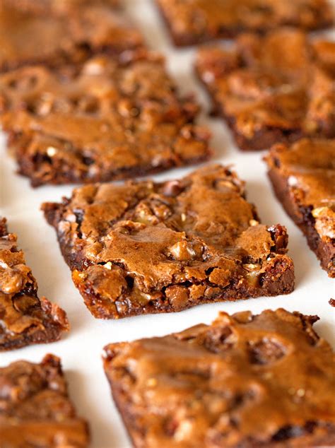 Toffee And Chocolate Chip Brownie Bark