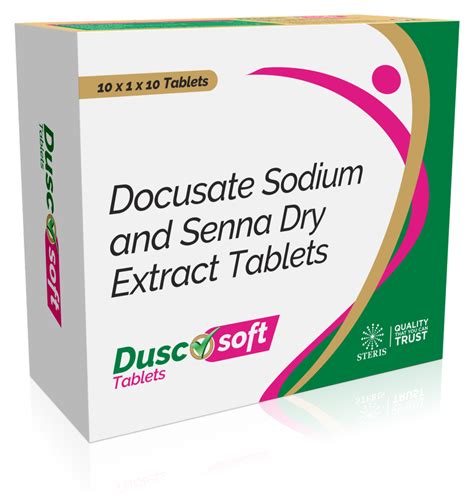 Docusate Sodium And Senna Dry Extract Tablets 10x1x10 Tablet Prescription At Rs 70 Strip In Jaipur