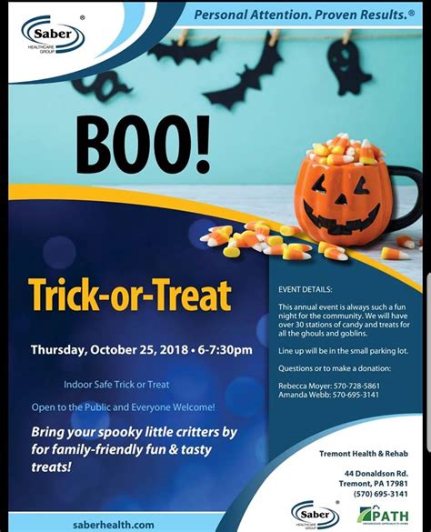 2018 Halloween Parade And Trick Or Treat Schedule For Schuylkill County