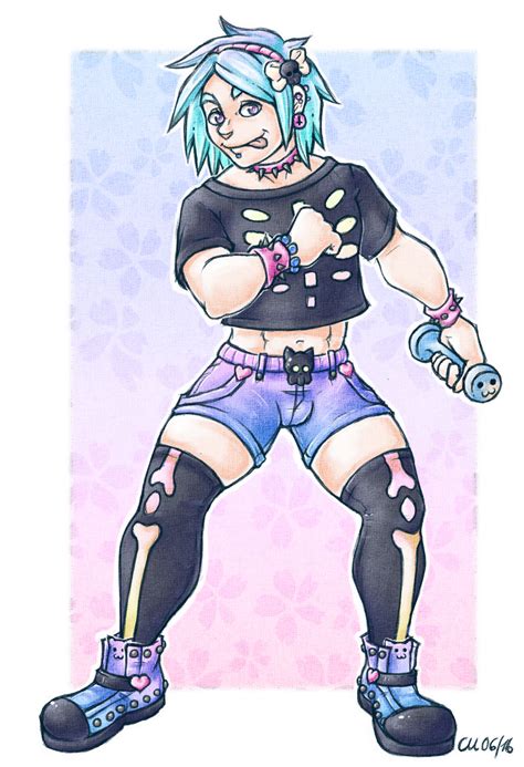 Pastel Goth Guy Color By Melitagermaine On Deviantart