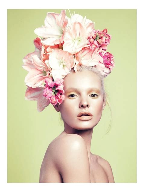 Whimsical Floral Editorials Flower Beauty Beauty Shoot Floral