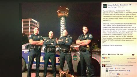 Hot Cop Challenge Knoxville Challenges Gainesville In Name Of Irma