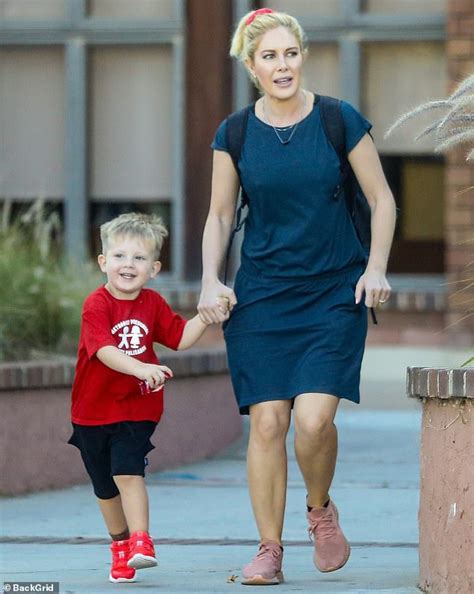 Heidi Montag And Son Gunner Leave A Private Karate Class In The Pacific Palisades Readsector