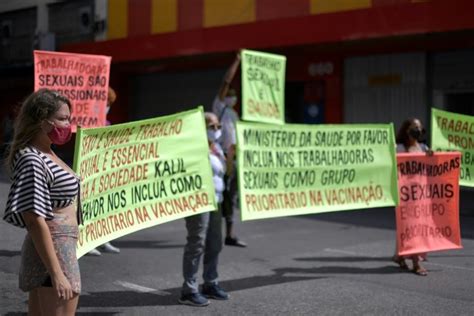 Photos Brazilian Sex Workers Go On Strike To Demand They Are Among Front Line Workers To Get