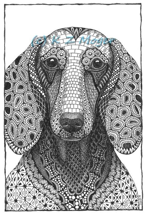 Small Breed Dog Portraits Matted Print Of By Melangeseriousfunart