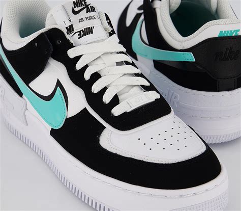 In this video i review a brand new model from nike, the nike air force 1 shadow. Nike Air Force 1 Shadow Trainers White Aurora Green Black ...