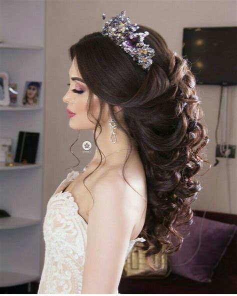 Saç Modelleri Wedding Hairstyles With Crown Wedding Hairstyles Medium