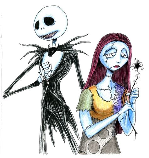Jack And Sally By Crazybassist On Deviantart Nightmare Before