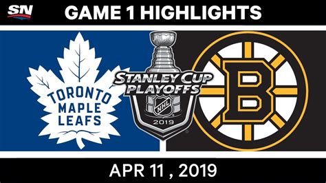 Nhl Highlights Toronto Maple Leafs Vs Boston Bruins Game 1 April