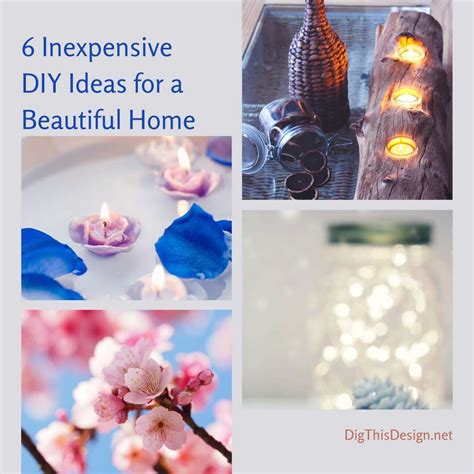 Diy Home Ideas That Are Cheap And Easy To Make Dig This Design