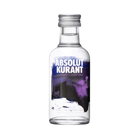 Absolut Kurant Vodka 50ml 12pk Maya Enterprises