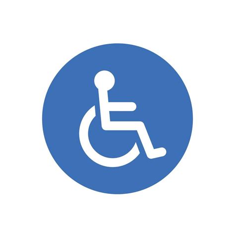 Disabled Handicap Icon 5261075 Vector Art At Vecteezy