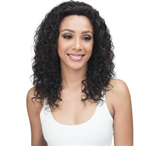 Bobbi Boss 100 Human Virgin Remy Hair Lace Front Curly Wig Mhlf410