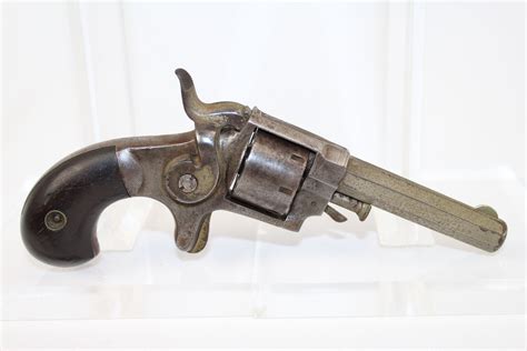 Ethan Allen Sidehammer 22 Revolver Antique Firearms 002 Ancestry Guns