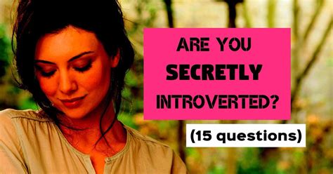 We Can Guess If Youre An Introvert Based On 15 Random Personality