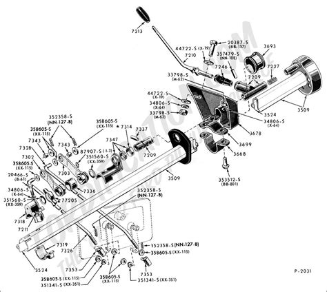 Ford Truck Technical Drawings And Schematics Section C Steering