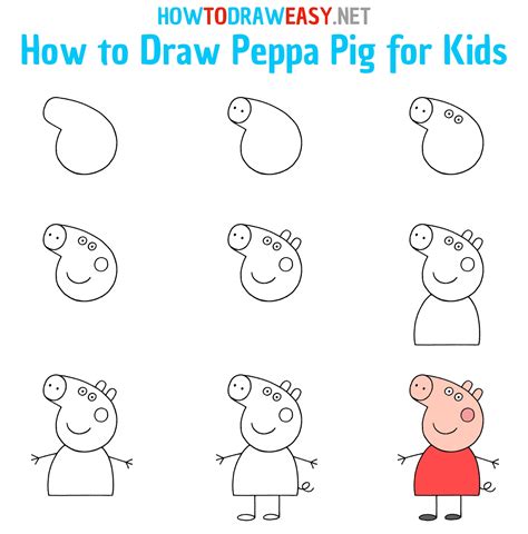 How To Draw Peppa Pig How To Draw Easy
