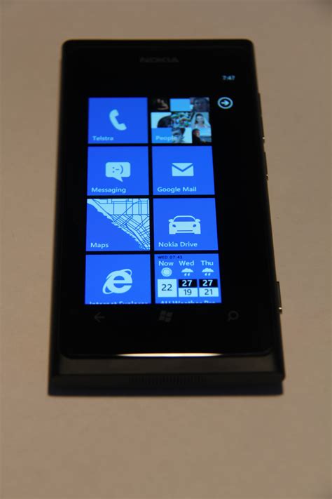 Nokia Lumia 800 Initial Impressions