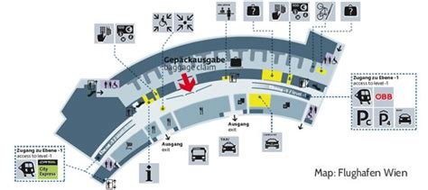 Vienna International Airport Map And Guide By A Frequent Traveller