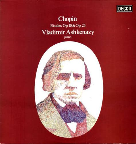 Chopin Vladimir Ashkenazy Etudes Op 10 And Op 25 1975 Vinyl