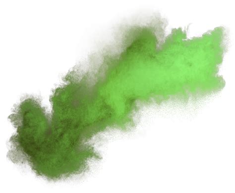 Smoke Green Background
