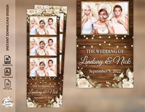 Wedding Photo Booth Template Ideas Spicing Up Your Special Day With