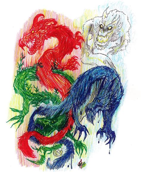 So, too, fire and air signs tend to be compatible, elementally speaking. Element Dragons- Fire, Water,Earth and Air- :. by ...