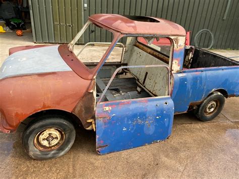1981 Classic Mini Pickup Uk Barn Finds