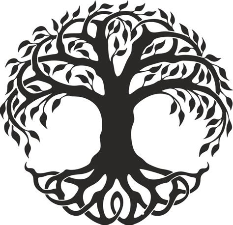 Figure Drawing Tree Of Life Clip Art Image Celtic Tree Of Life Png