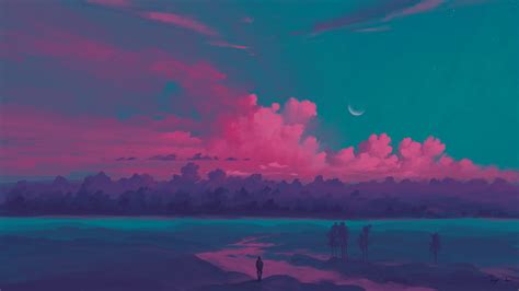 A Pink Sunset By Bisbiswas On Deviantart